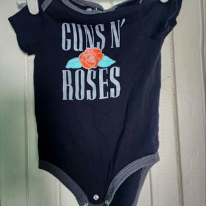 Guns and roses onesie